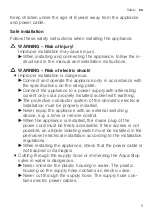 Preview for 5 page of Siemens SN23HW36TE User Manual