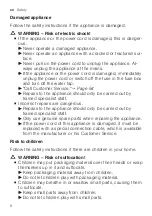 Preview for 8 page of Siemens SN23HW36TE User Manual