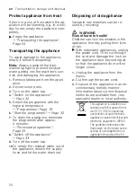 Preview for 54 page of Siemens SN25HI00VI User Manual