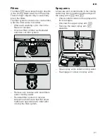 Preview for 21 page of Siemens SN26T295GB Operating Instructions Manual