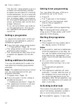 Preview for 32 page of Siemens SN43HI70CS User Manual