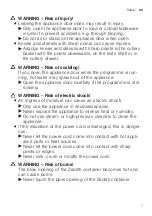 Preview for 7 page of Siemens SN57YS01CE User Manual