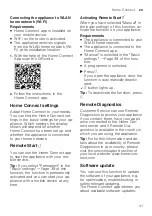 Preview for 41 page of Siemens SN57YS01CE User Manual