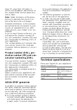 Preview for 61 page of Siemens SN57YS01CE User Manual