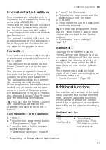 Preview for 21 page of Siemens SN57YS03CE User Manual