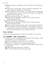 Preview for 8 page of Siemens SN61HX02AG User Manual