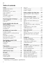 Preview for 2 page of Siemens SN61IX12TG User Manual