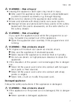 Preview for 7 page of Siemens SN61IX12TG User Manual