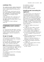 Preview for 13 page of Siemens SN63E800BE User Manual