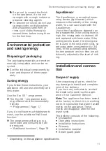 Preview for 11 page of Siemens SN63HX37VE User Manual