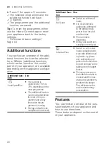 Preview for 20 page of Siemens SN63HX52AY User Manual