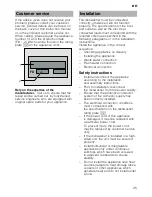 Preview for 25 page of Siemens SN66M053GB Operating Instructions Manual