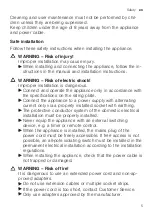 Preview for 5 page of Siemens SN95EX56CE User Manual