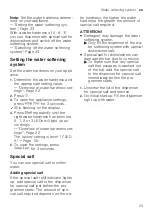 Preview for 23 page of Siemens SP61IX05KE User Manual