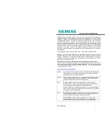 Preview for 4 page of Siemens SpeedStream 6515 Safety Manual