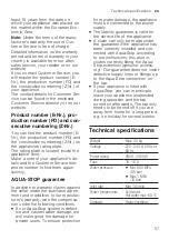 Preview for 57 page of Siemens SR23EW28KE User Manual