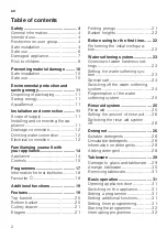 Preview for 2 page of Siemens SR73HX76ME User Manual