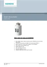 Preview for 1 page of Siemens SSA911.01TH Manual