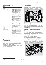 Preview for 21 page of Siemens SX67Z800BE Information For Use