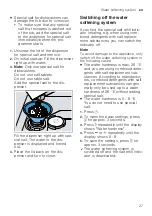 Preview for 27 page of Siemens SX67Z800BE Information For Use