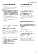 Preview for 35 page of Siemens SX67Z800BE Information For Use