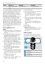 Preview for 42 page of Siemens SX67Z800BE Information For Use