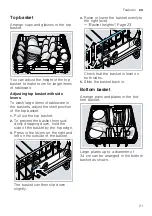 Preview for 21 page of Siemens SX73HX60CE User Manual