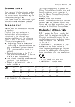 Preview for 41 page of Siemens SX75ZX48CE User Manual