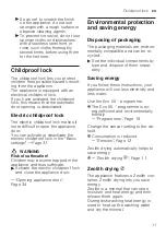 Preview for 11 page of Siemens SX85TX00CE User Manual