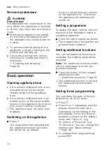 Preview for 34 page of Siemens SX87HX01DA User Manual