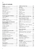 Preview for 2 page of Siemens SX87YX03CE User Manual