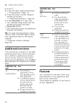 Preview for 20 page of Siemens SX93HX60CG Information For Use