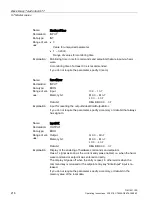 Preview for 216 page of Siemens TIM 1531 IRC Operating Instructions Manual