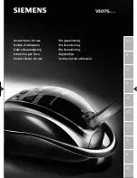 Siemens VS07G Series Instructions For Use Manual preview