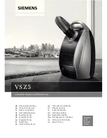 Siemens VSZ5GPX2 Instruction Manual preview