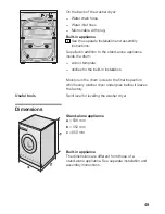 Preview for 49 page of Siemens WD1630 Instruction Manual