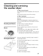 Preview for 27 page of Siemens WDI1442GB Instruction Manual And Installation Instructions