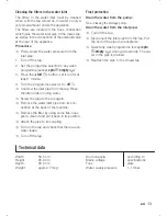 Preview for 13 page of Siemens WM07A160ME Series Instruction Manual And Installation Instructions