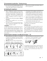 Preview for 5 page of Siemens WM11E26SBC Instructions For Installation And Use Manual