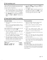 Preview for 13 page of Siemens WM11E26SBC Instructions For Installation And Use Manual