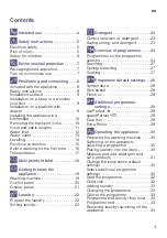 Preview for 3 page of Siemens WM14W441IN Instruction Manual And Installation Instructions