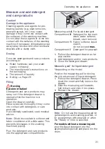 Preview for 31 page of Siemens WM14W441IN Instruction Manual And Installation Instructions