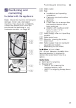 Preview for 39 page of Siemens WM14W520GR Instruction Manual