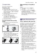 Preview for 47 page of Siemens WM14W520TH Instruction Manual And Installation Instructions