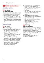 Preview for 6 page of Siemens WM14W540EU Instruction Manual And Installation Instructions