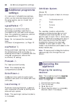 Preview for 22 page of Siemens WM14W540EU Instruction Manual And Installation Instructions