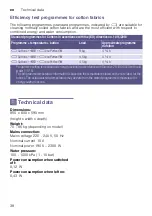 Preview for 38 page of Siemens WM14W540EU Instruction Manual And Installation Instructions