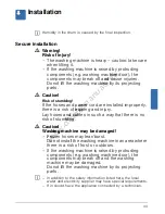 Preview for 43 page of Siemens WM14Y590GB Instruction Manual And Installation Instructions