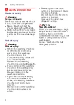 Preview for 6 page of Siemens WM16Y792AU Instruction Manual And Installation Instructions