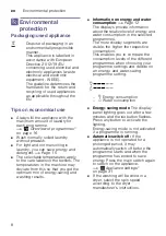 Preview for 8 page of Siemens WM16Y792AU Instruction Manual And Installation Instructions